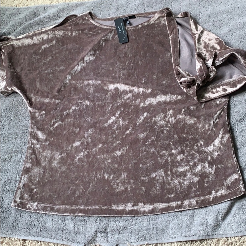 NWT Tart “velvet” top.  Small
